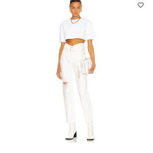 Marissa Webb Travis White Denim pants Size 23 🌻SOLD OUT🌻